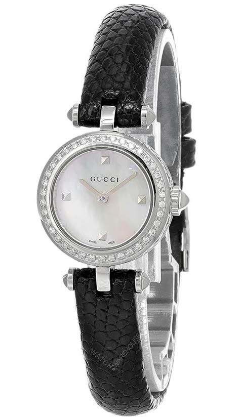 gucci women's diamantissima mother of pearl dial watch ya141511|Gucci Diamantissima Small White Mother of Pearl Dial Ladies .